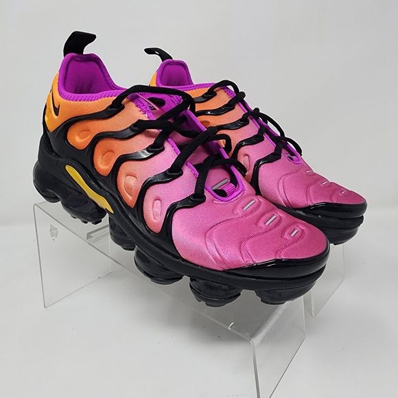 Nike Air Vapormax Plus Sherbet Womens Pink Lace Up Logo Running